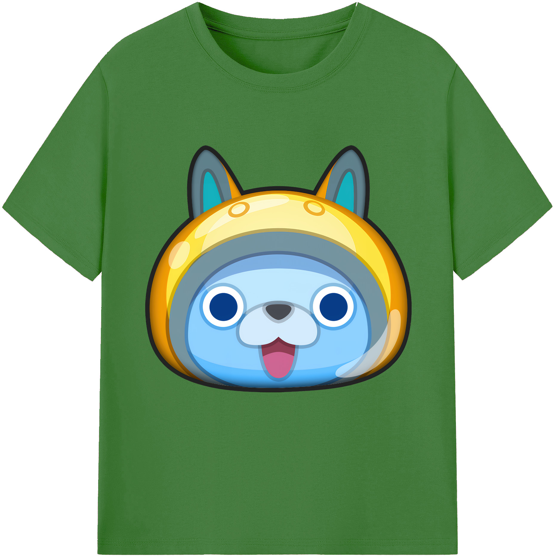 （画像用） 妖怪ウォッチ Yo-kai Watch レディースカジュアルプリントTシャツ（綿100％）